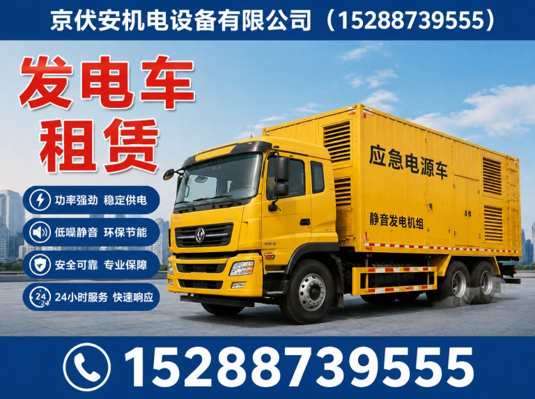 嘉兴柴油发电机组出租展示图
